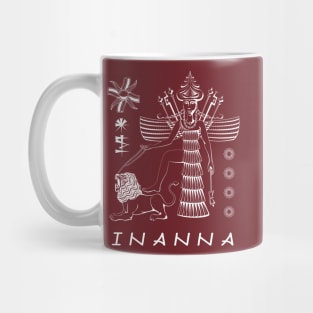 Inanna Red Mug